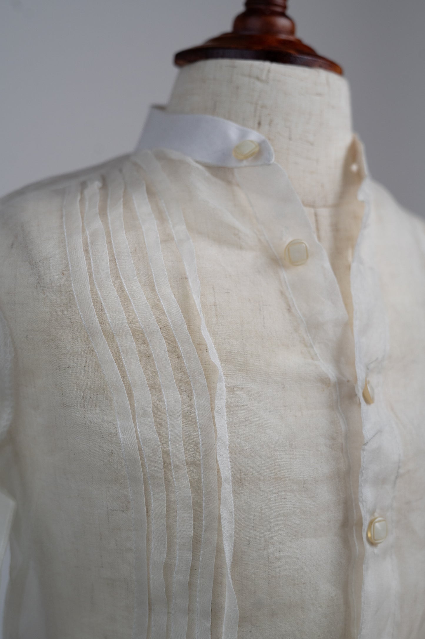 Sheer Pintux Shirt
