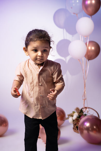 Chanderi Silk Shirt
